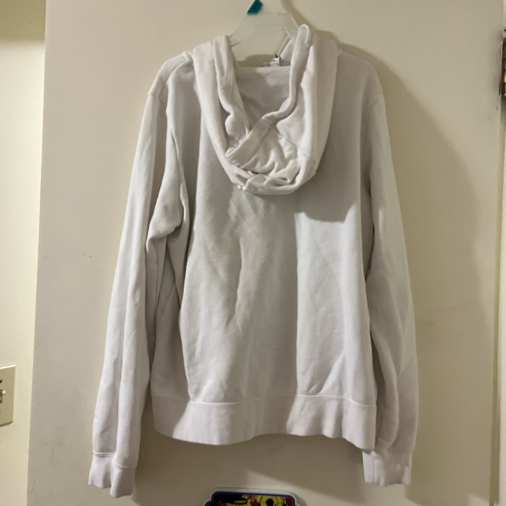 White Nike Zip-up Jacket. Size S Womens.